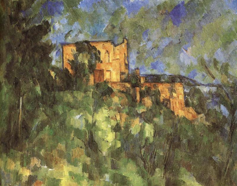 Paul Cezanne Black Castle